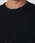 Green-Black Waffle Knit